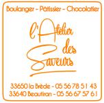 logo partenaires association princesse manon &#34;L'ATELIER DES SAVEURS&#34;